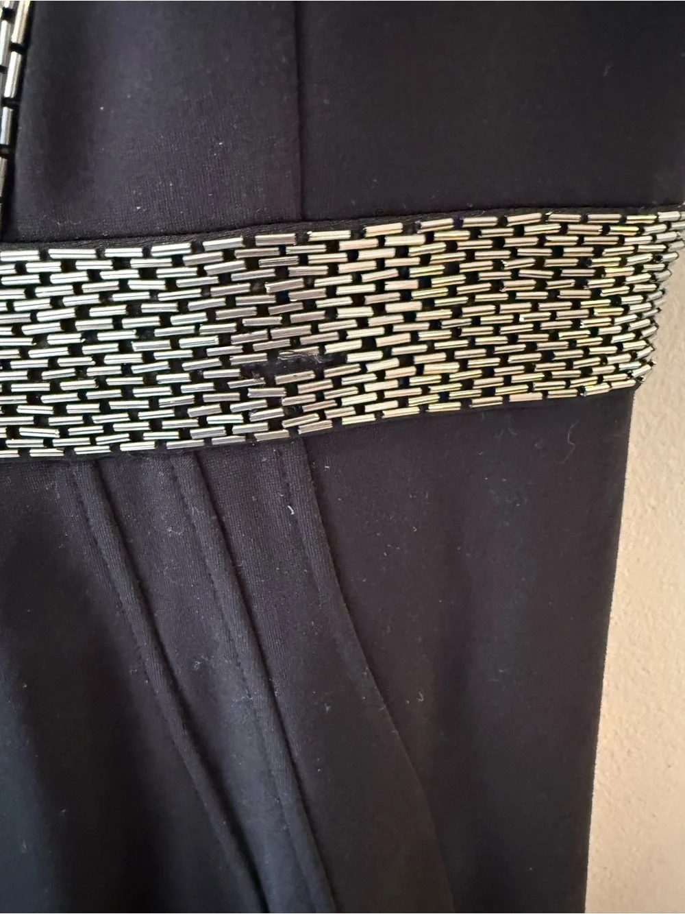 Jovani Black Evening Gown with Silver Embellishment